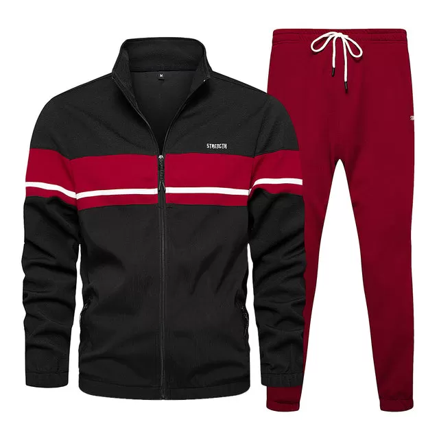 New Casual Male Tracksuit Sportswear