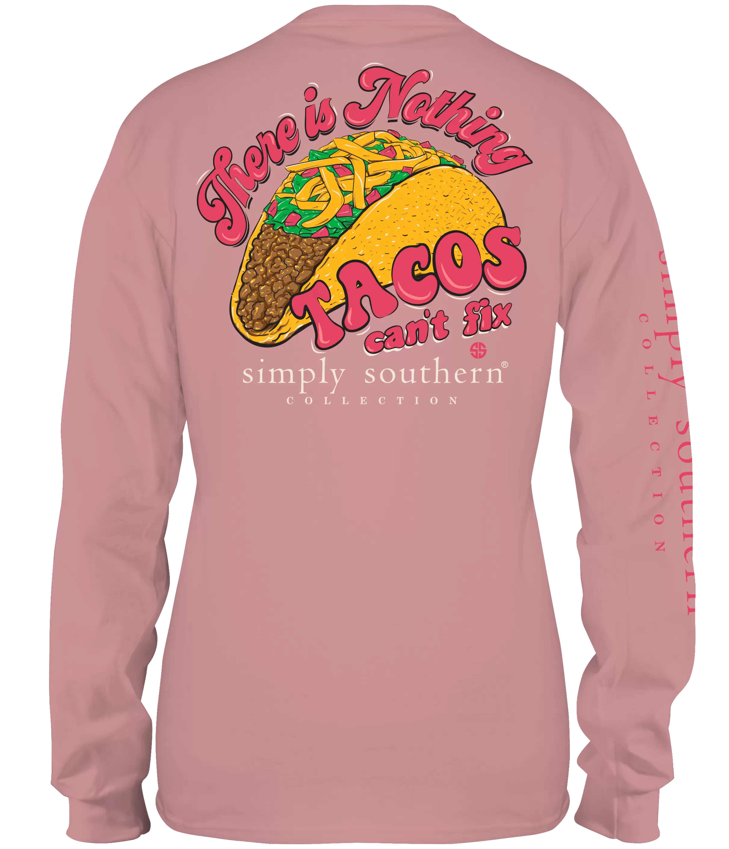 ‘Nothing Tacos Can’t Fix’ Long Sleeve Tee by Simply Southern