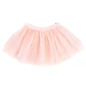 oh baby! Dotted Mesh Frill Tutu Skirt - Pale Pink