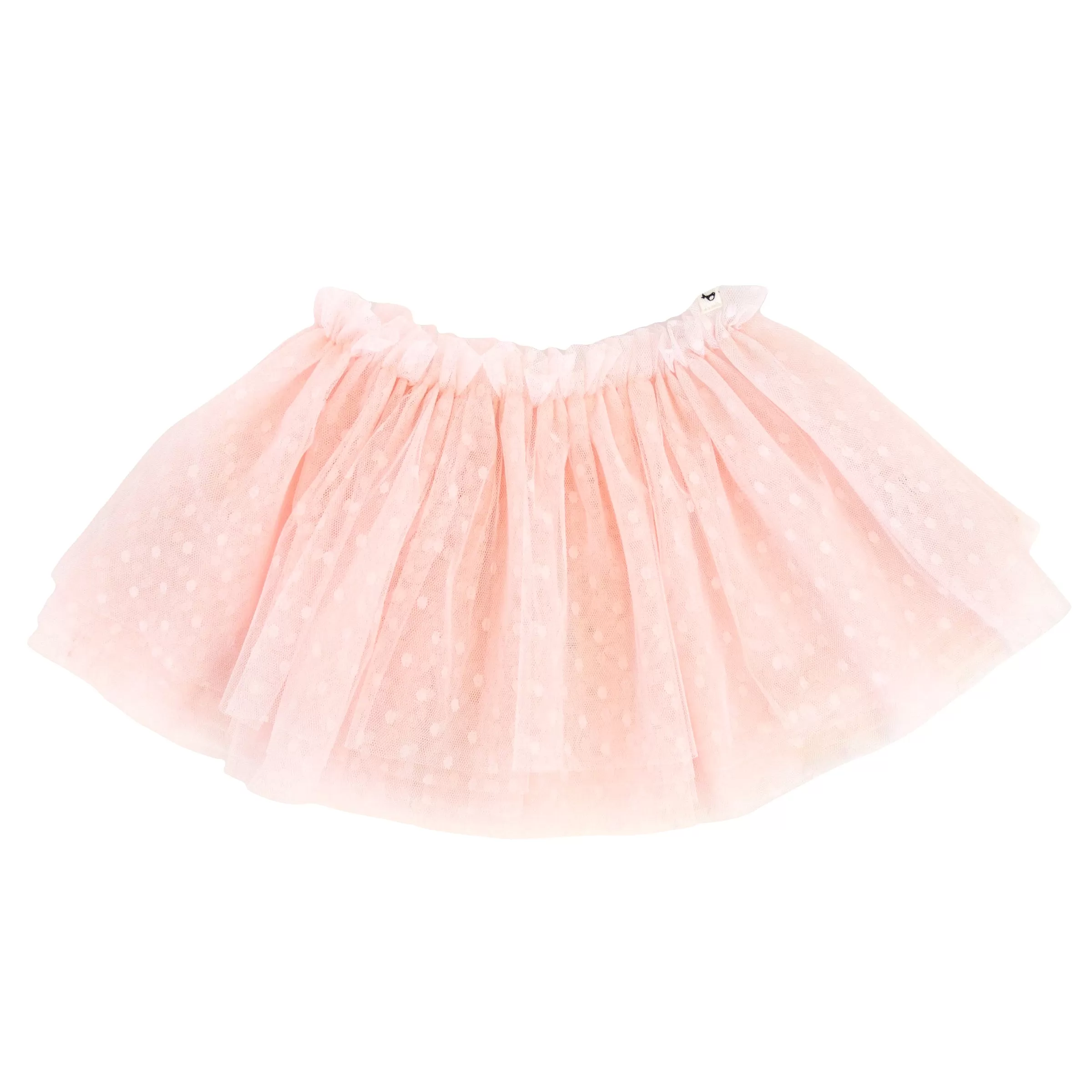 oh baby! Dotted Mesh Frill Tutu Skirt - Pale Pink