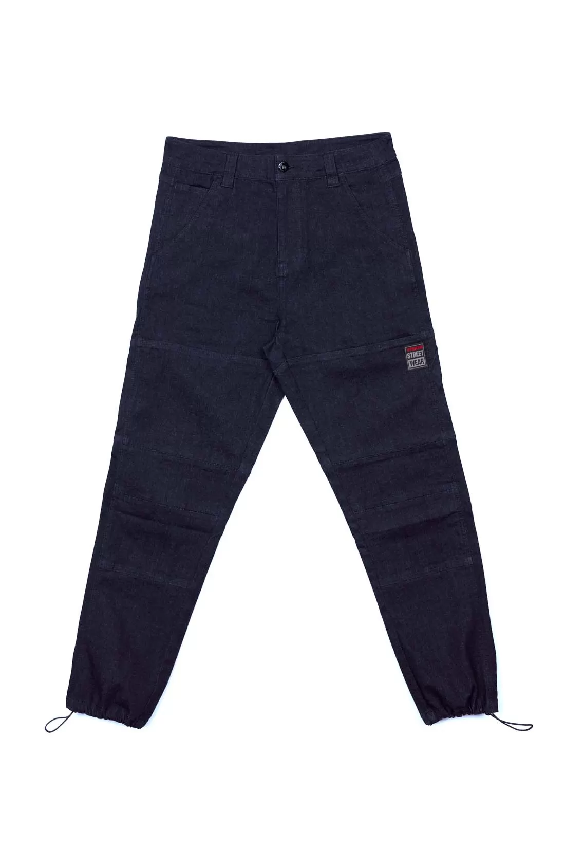 OLI - Straight Leg Denim With Adjustable Bottom Hem-Indigo