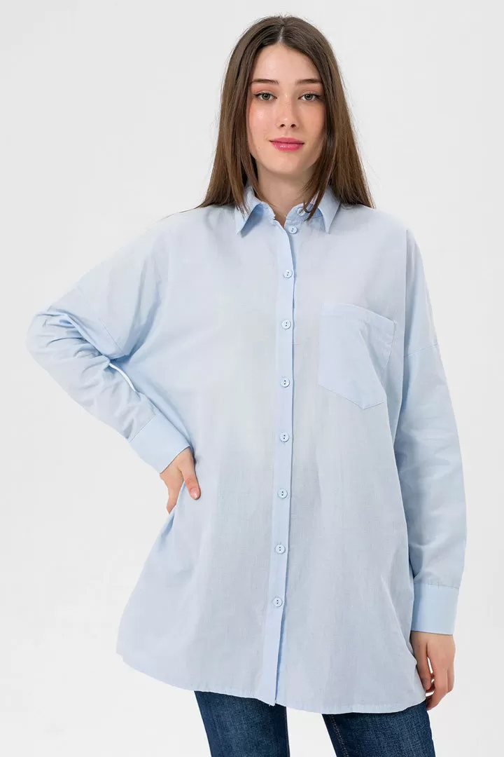 OVERSIZED BUTTON DOWN