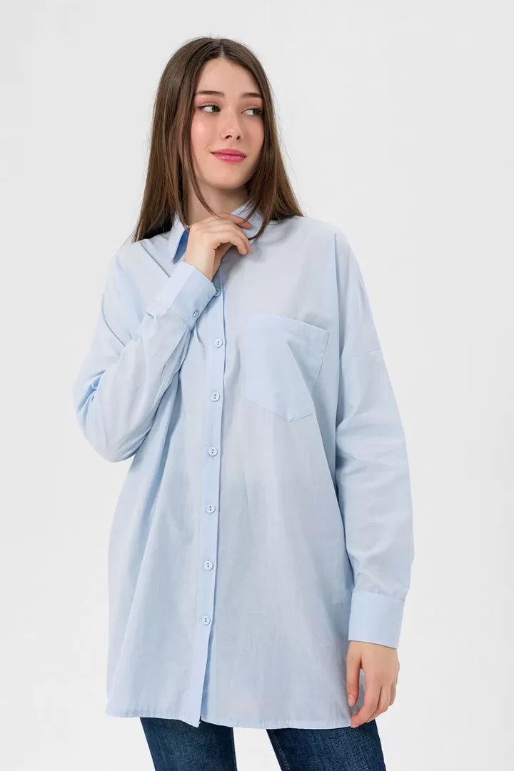 OVERSIZED BUTTON DOWN