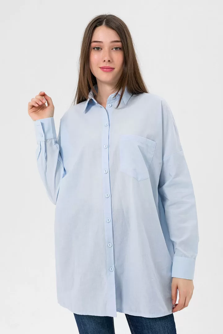 OVERSIZED BUTTON DOWN