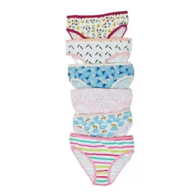 Pack Of 6 Random Panties For Girls