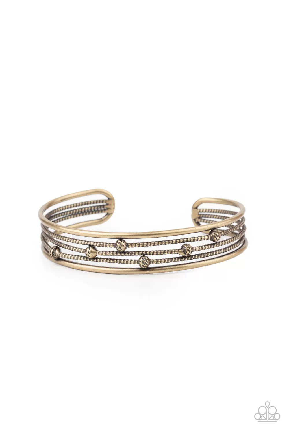 Paparazzi Extra Expressive - Brass Bracelet