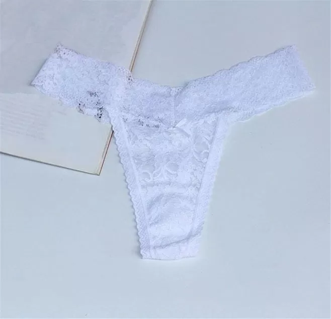 Personalized Name Mrs Wedding Bridal Lace Thong Underwear Women Sexy Panties Lace Lingerie