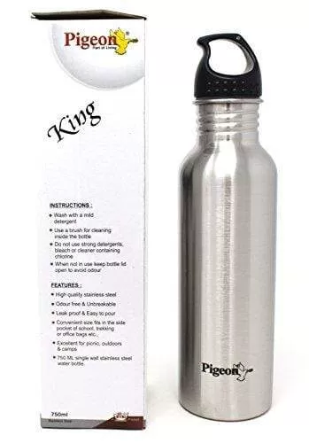 Pigeon King Stainless Steel Water Bottle 750ml