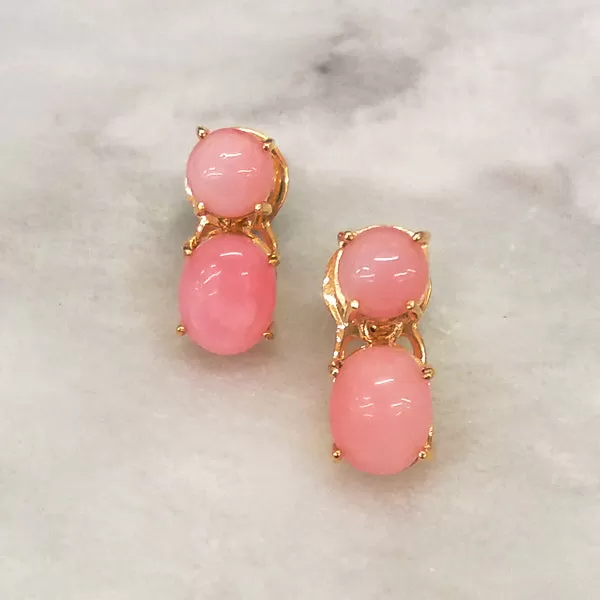 Pink Opal Separates Earrings