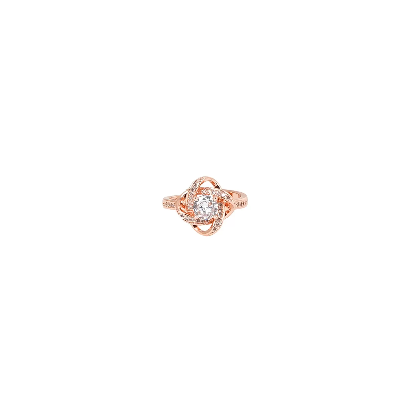 Piper Pretzel Rosegold Ring