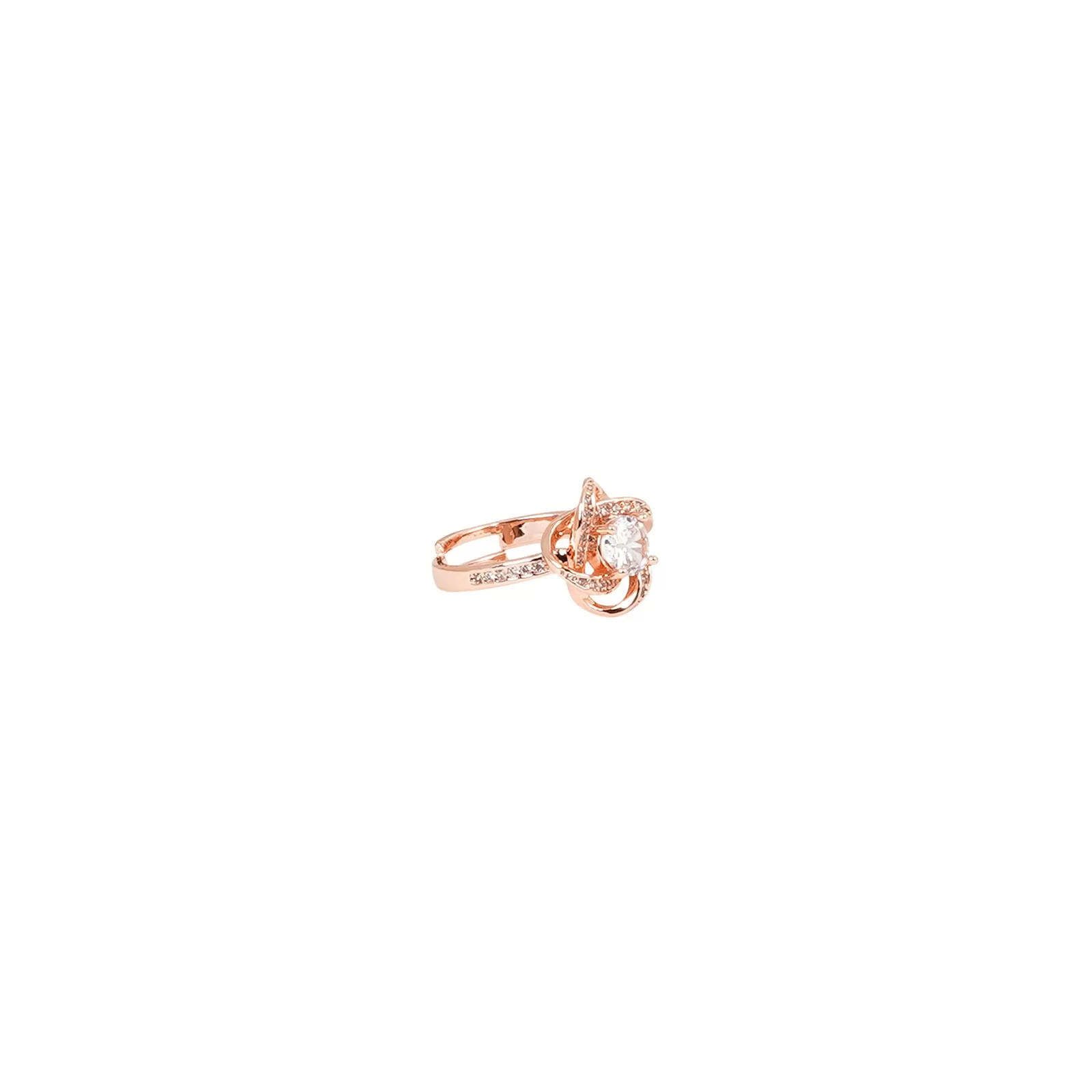 Piper Pretzel Rosegold Ring