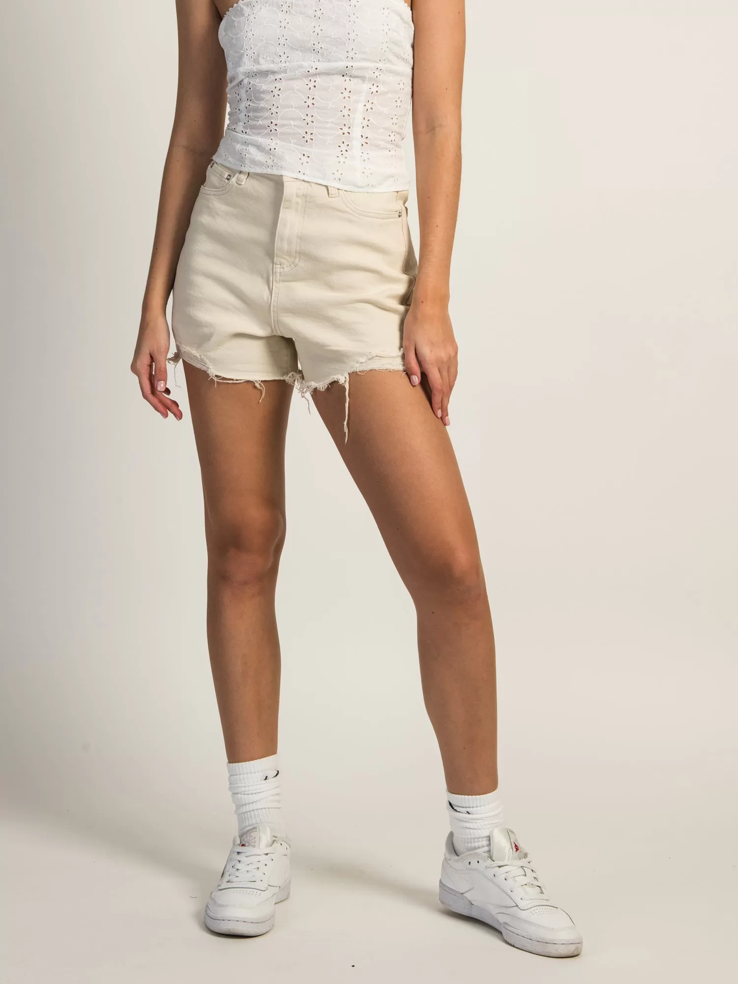 PRINCESS POLLY ELENA DENIM SHORTS