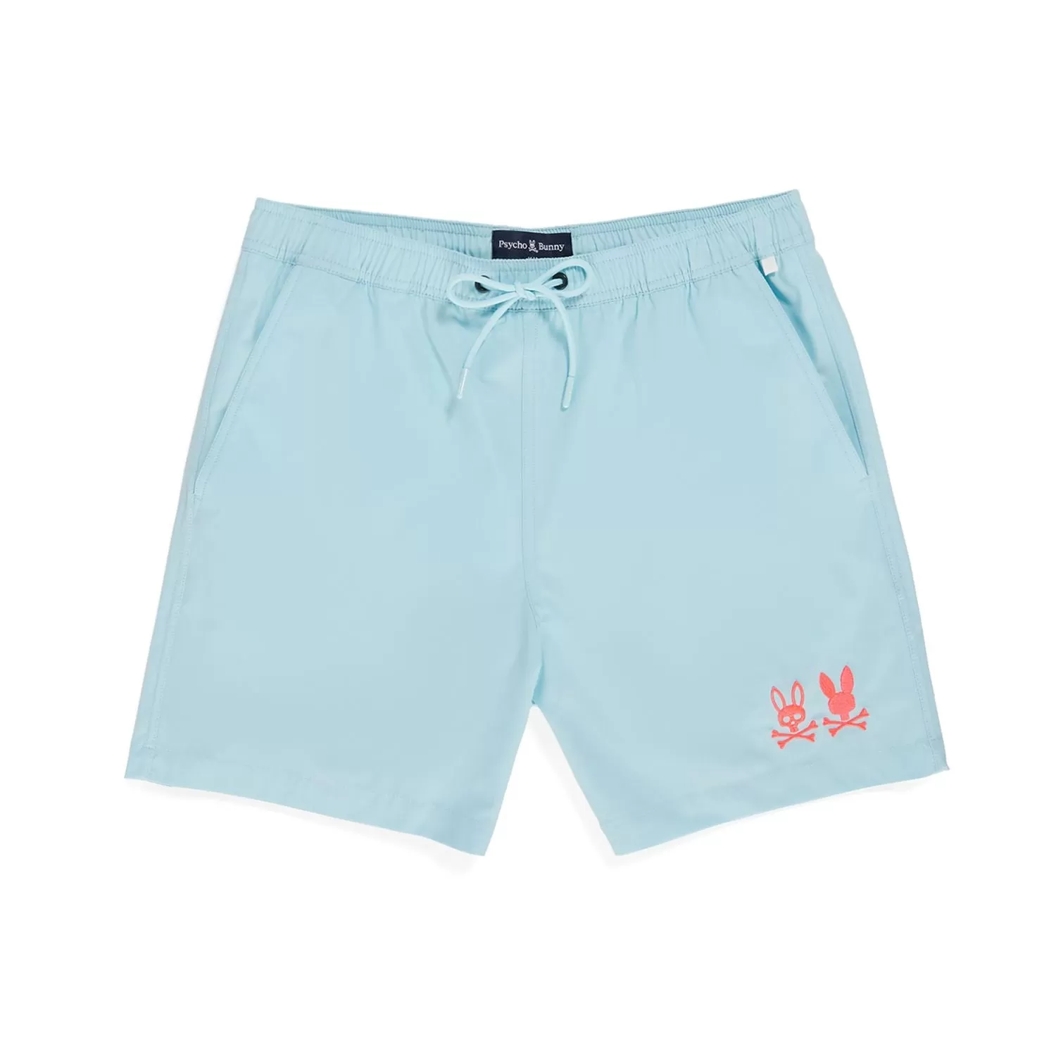 Psycho Bunny Mens Kingwood Hydrochromic Swim Shorts - Seafoam