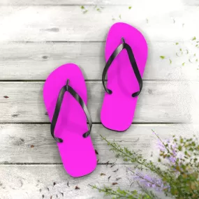 Razzle Dazzle Rose Flip Flops