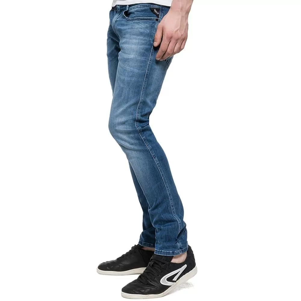 Replay HYPERFLEX Anbass Slim fit Jean - Light Blue