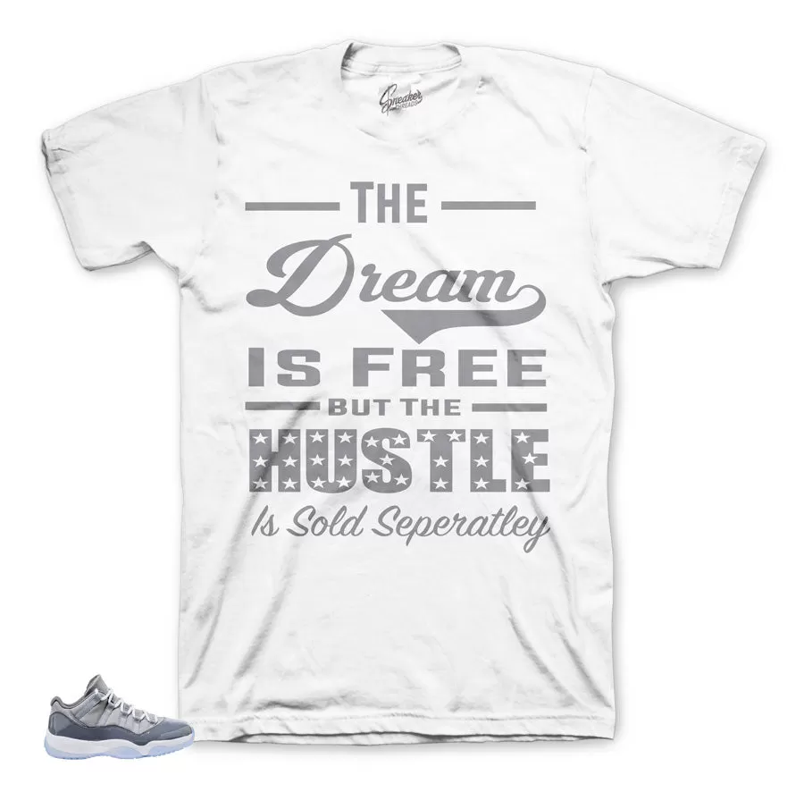 Retro 11 Cool Grey Shirt - Sold Separately - White