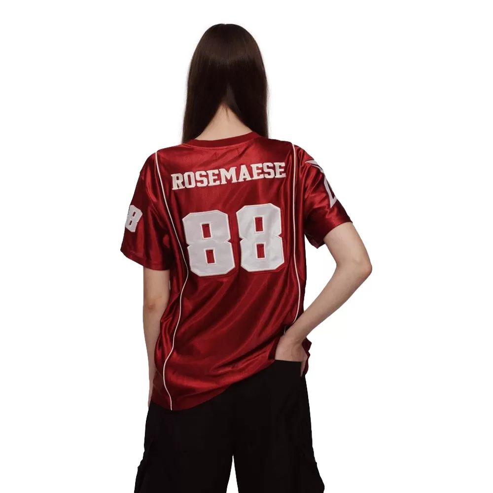 ROSEMAESE SPORT CLUB TEE (LONG)-RED