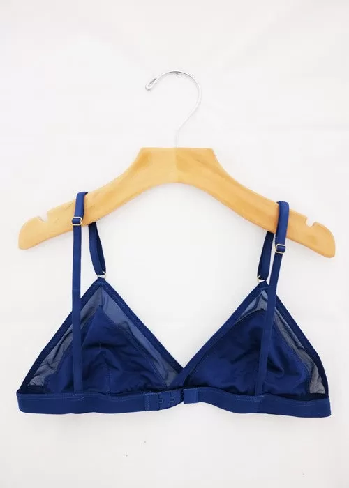 Sheer Mesh Jersey Bralette