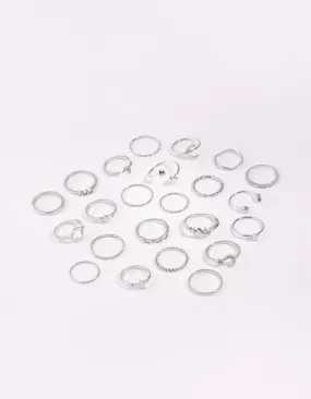 Silver Celestial Ring 24-Pack