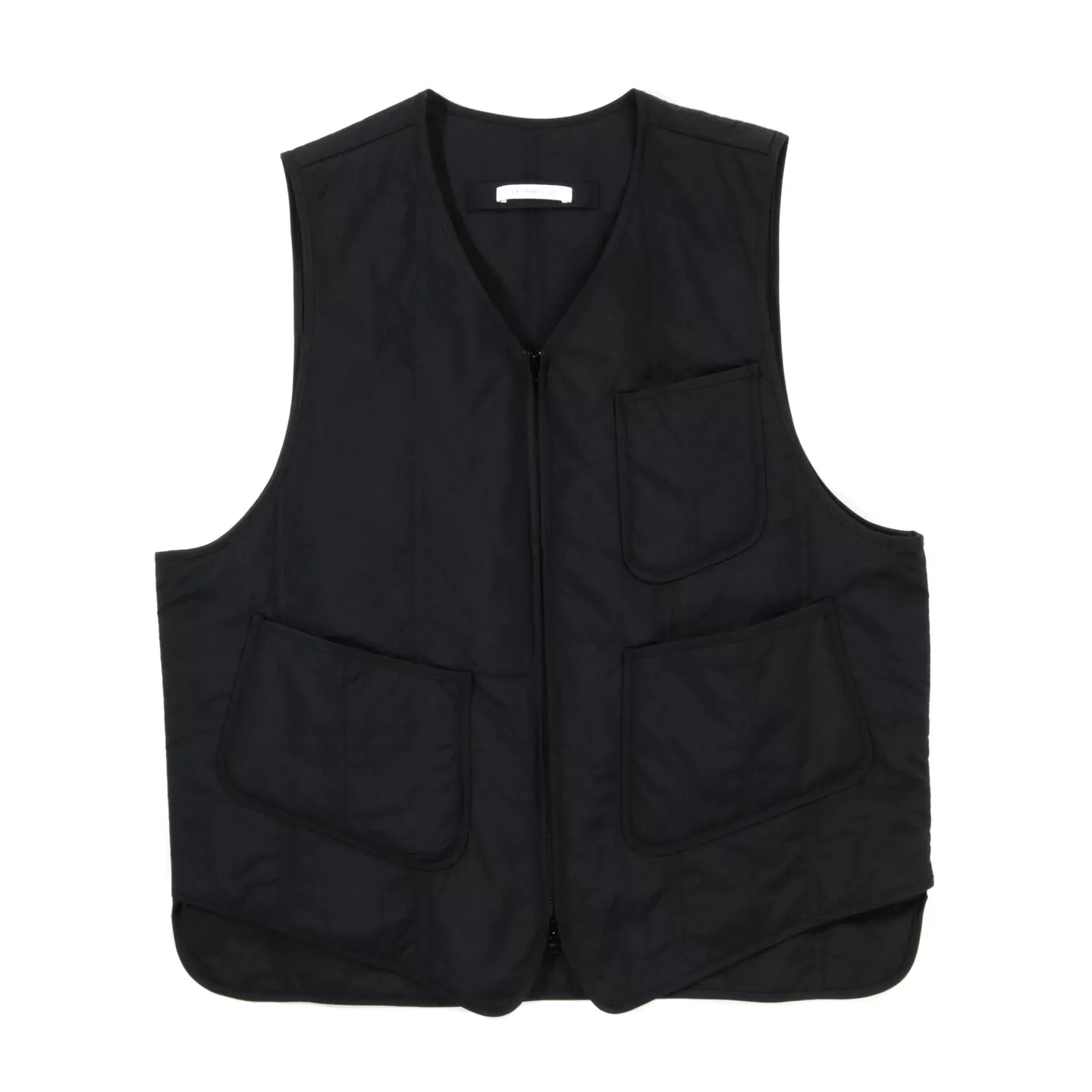 S.K. MANOR HILL YUKON VEST BLACK QUILTED REC NYLON WR