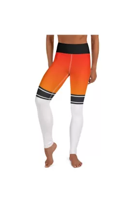 Solar Flare Yoga Leggings