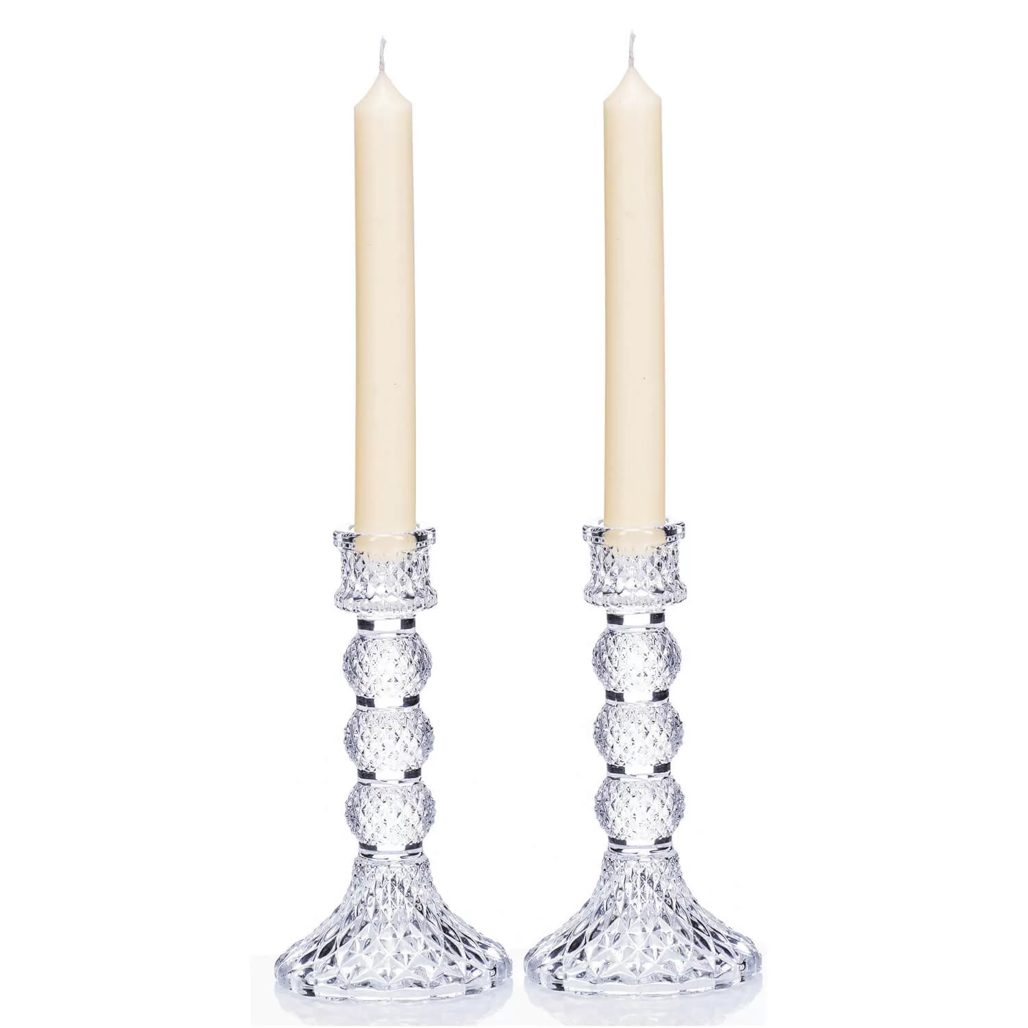 Sophie Candlestick Pair - 16.5cm