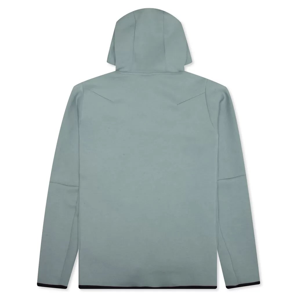 Sportswear Tech Fleece Full Zip Up Hoodie - Mica Green/Black