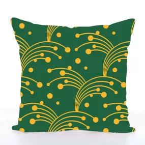 Square Toss Cushion Cover | Green