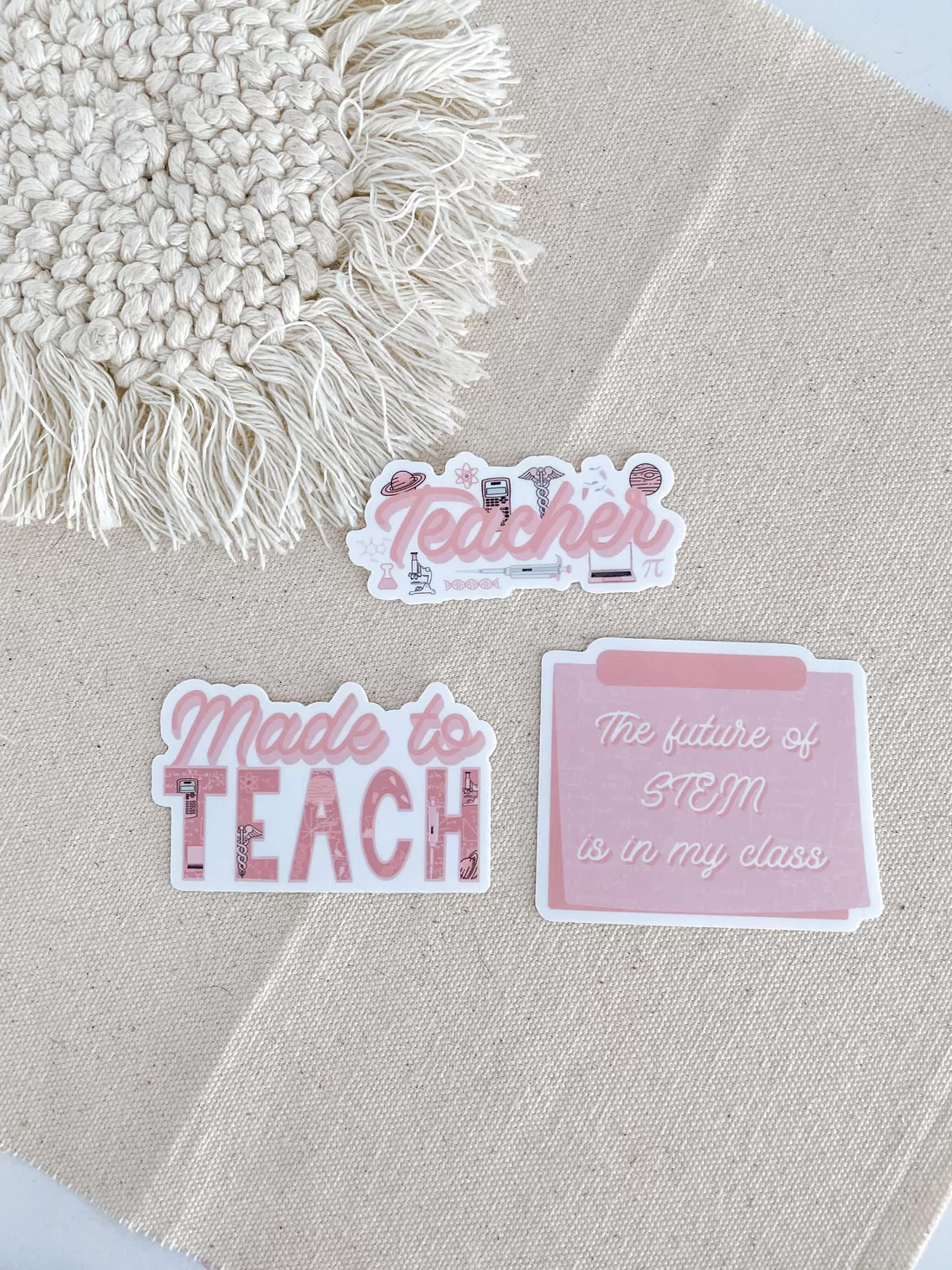 STEM Teacher Sticker Pack