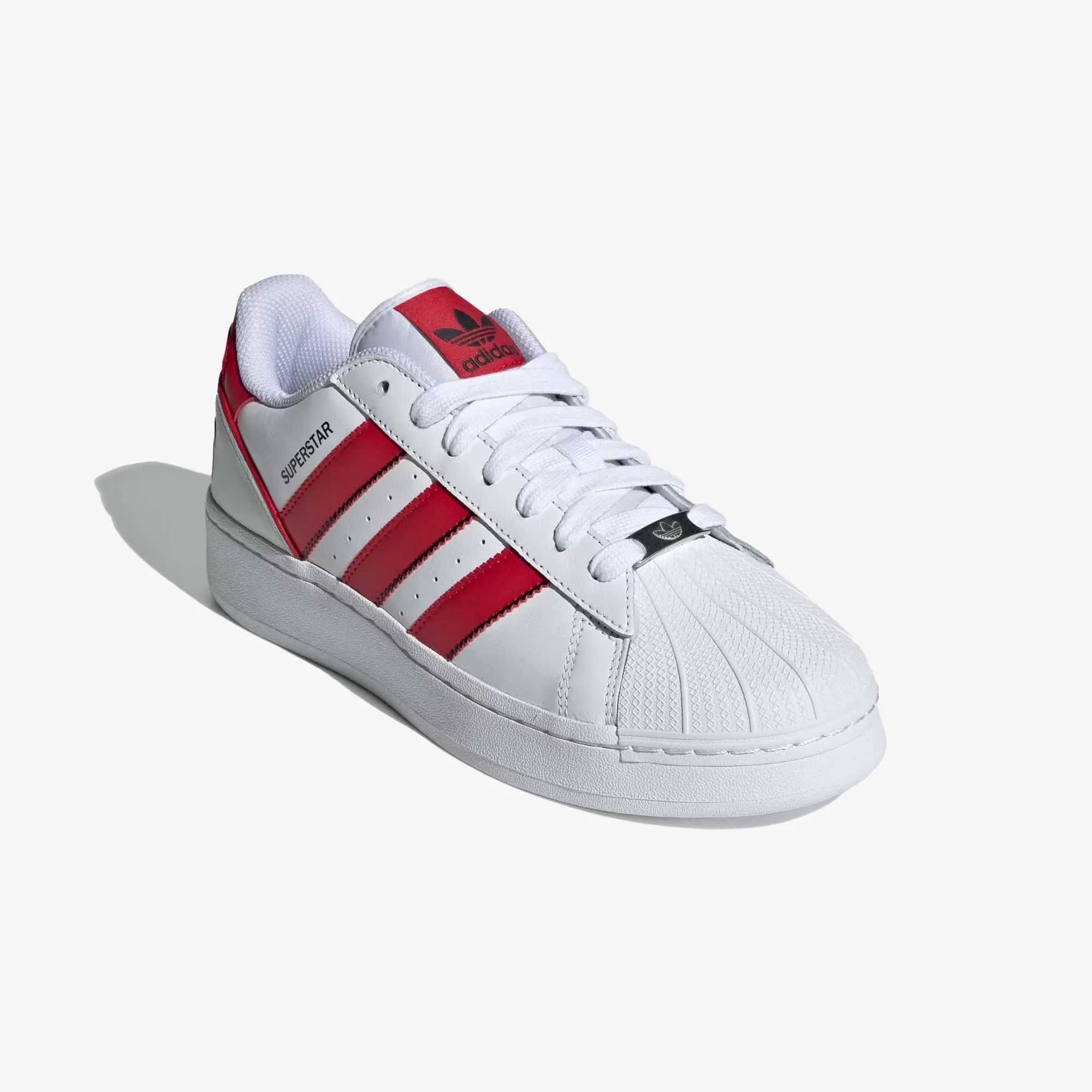 SUPERSTAR XLG 'CLOUD WHITE/BETTER SCARLET/CORE BLACK'