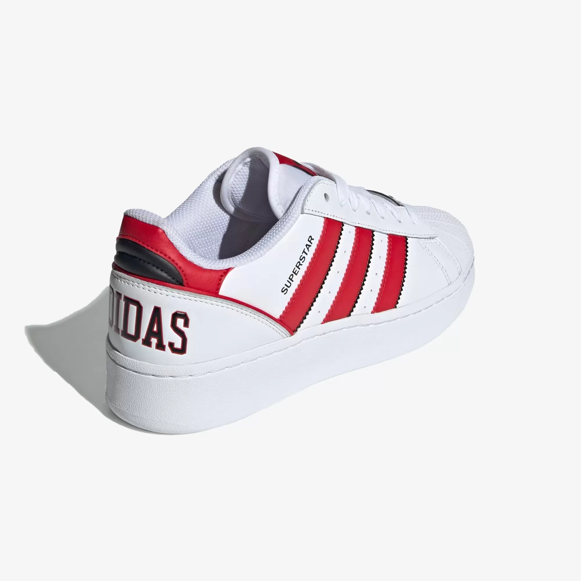 SUPERSTAR XLG 'CLOUD WHITE/BETTER SCARLET/CORE BLACK'