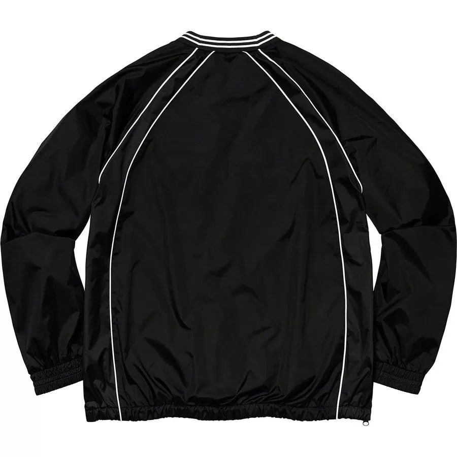 Supreme Piping Warm Up Pullover (Black)