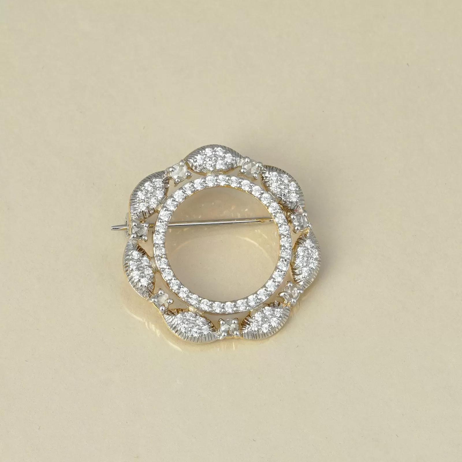 Taj Halo Brooch