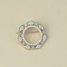 Taj Halo Brooch