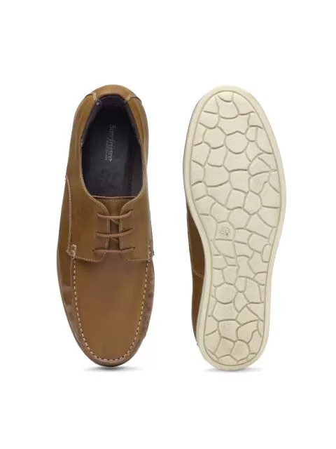 Tan Casual Lace-ups