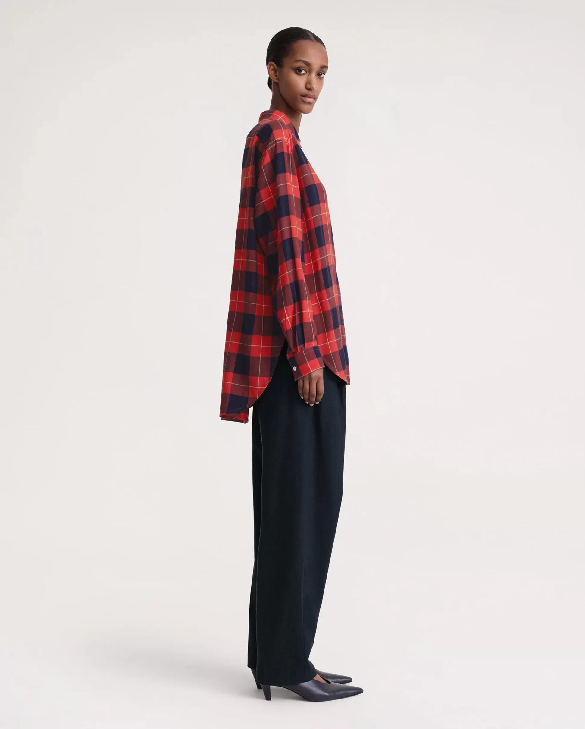 TARTAN CHECK SHIRT / RED CHECK