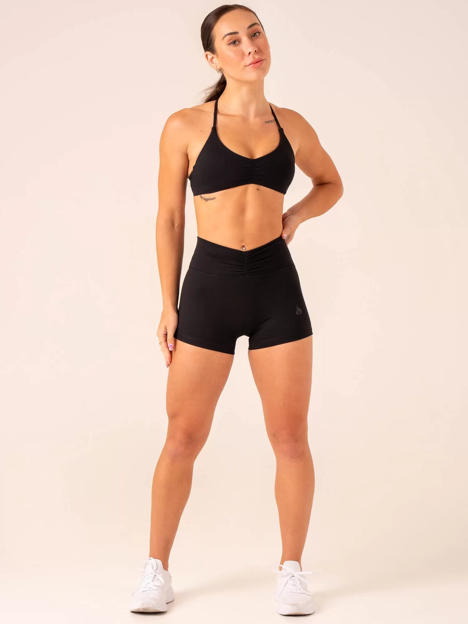 Tempo Booty Shorts - Black