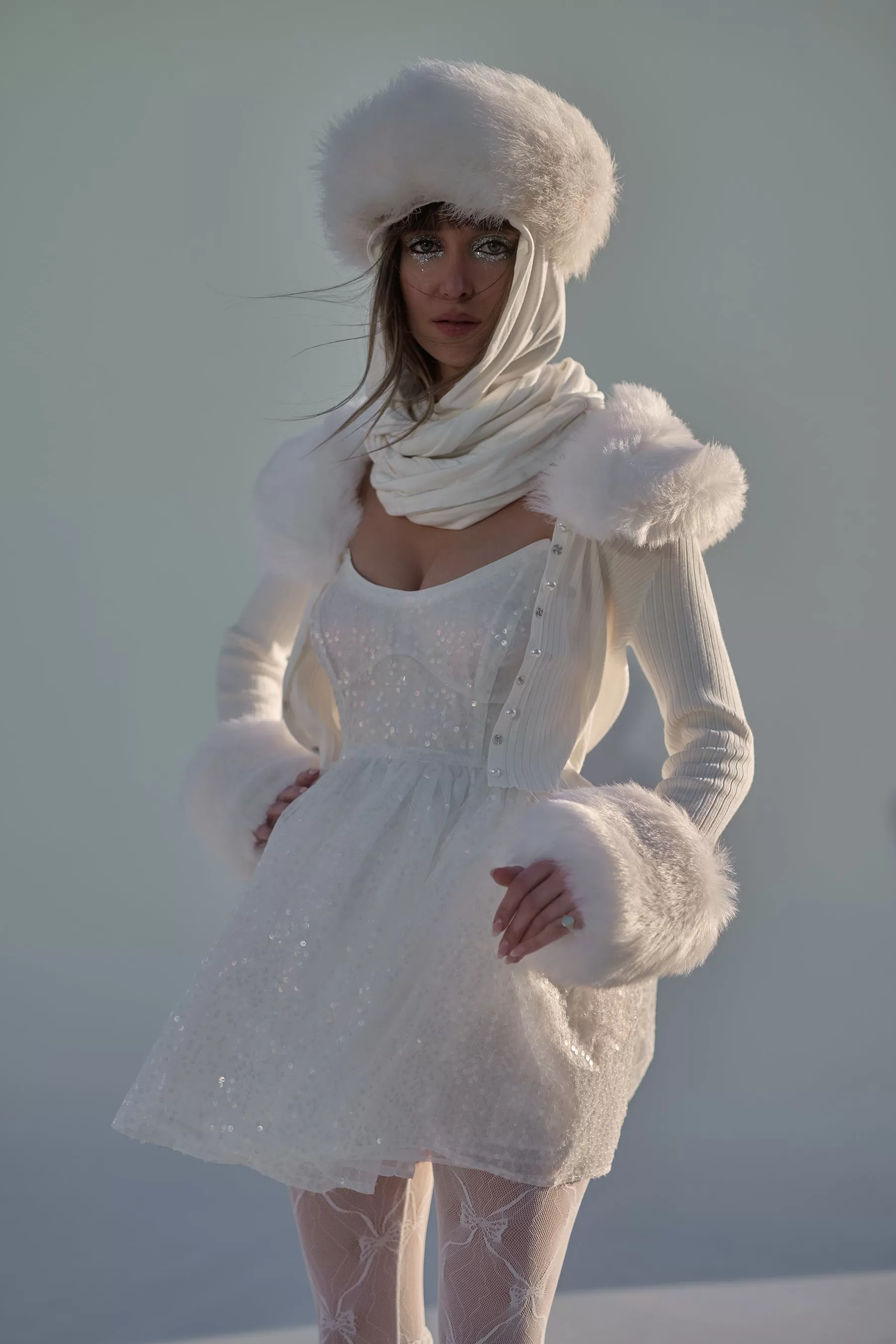 The Frosted Veuve Dress