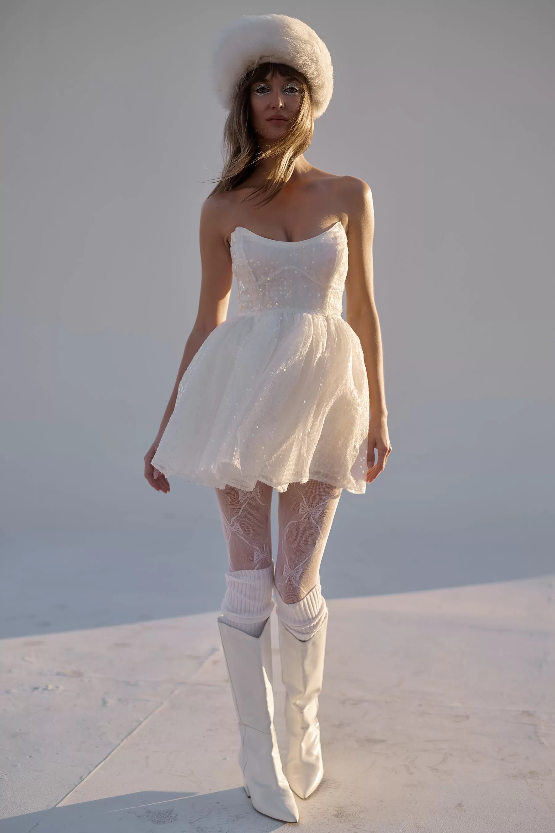 The Frosted Veuve Dress