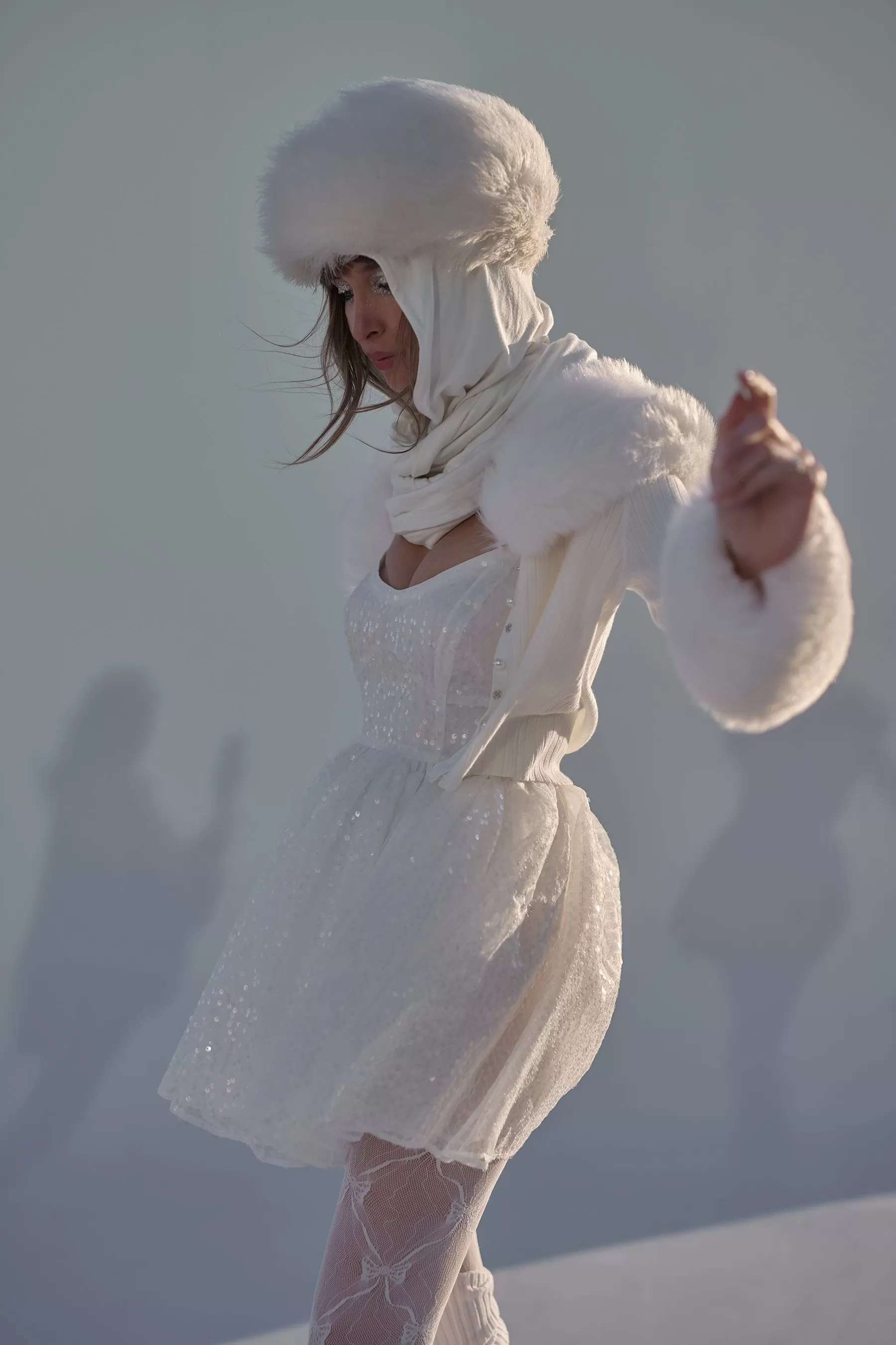 The Frosted Veuve Dress