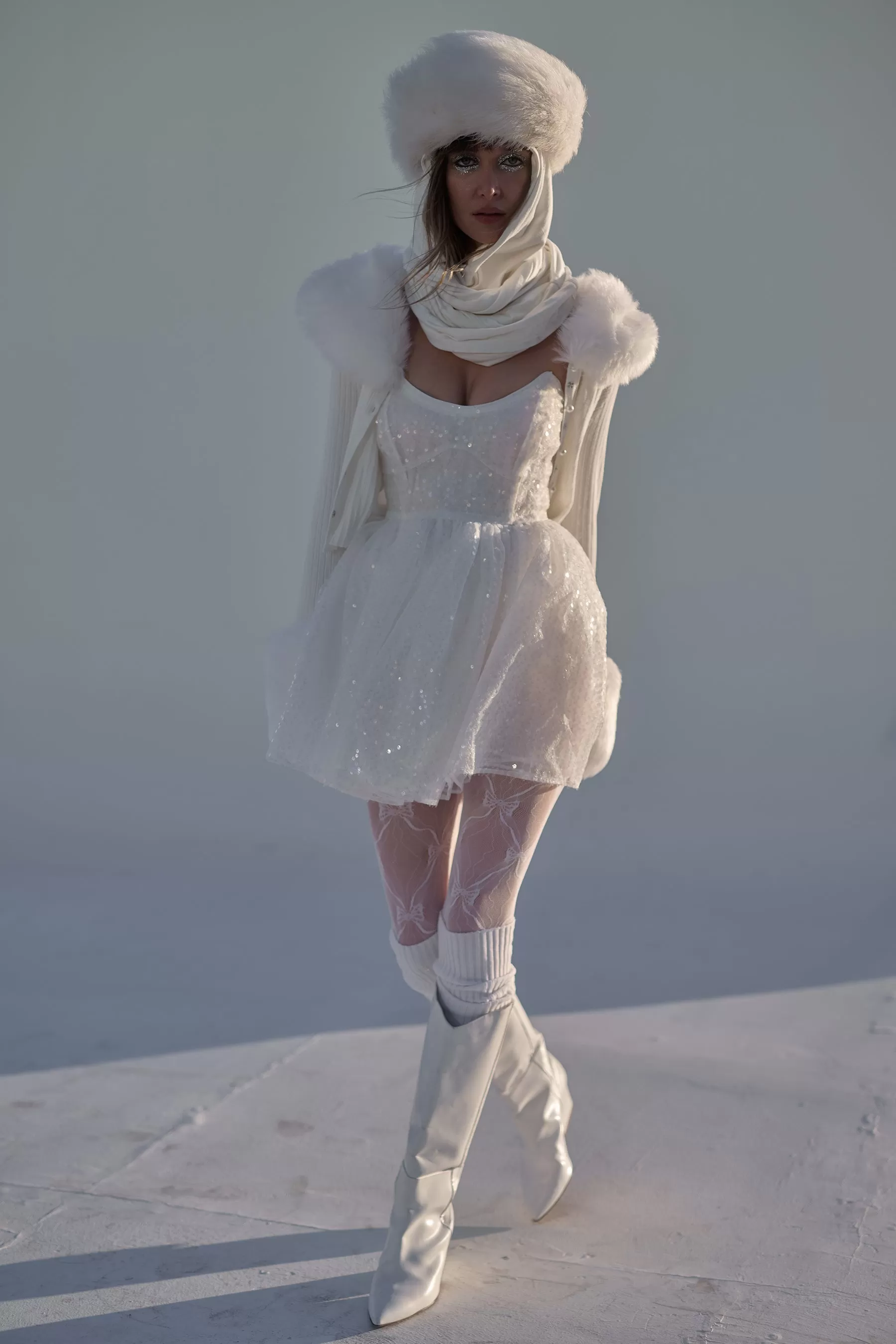 The Frosted Veuve Dress