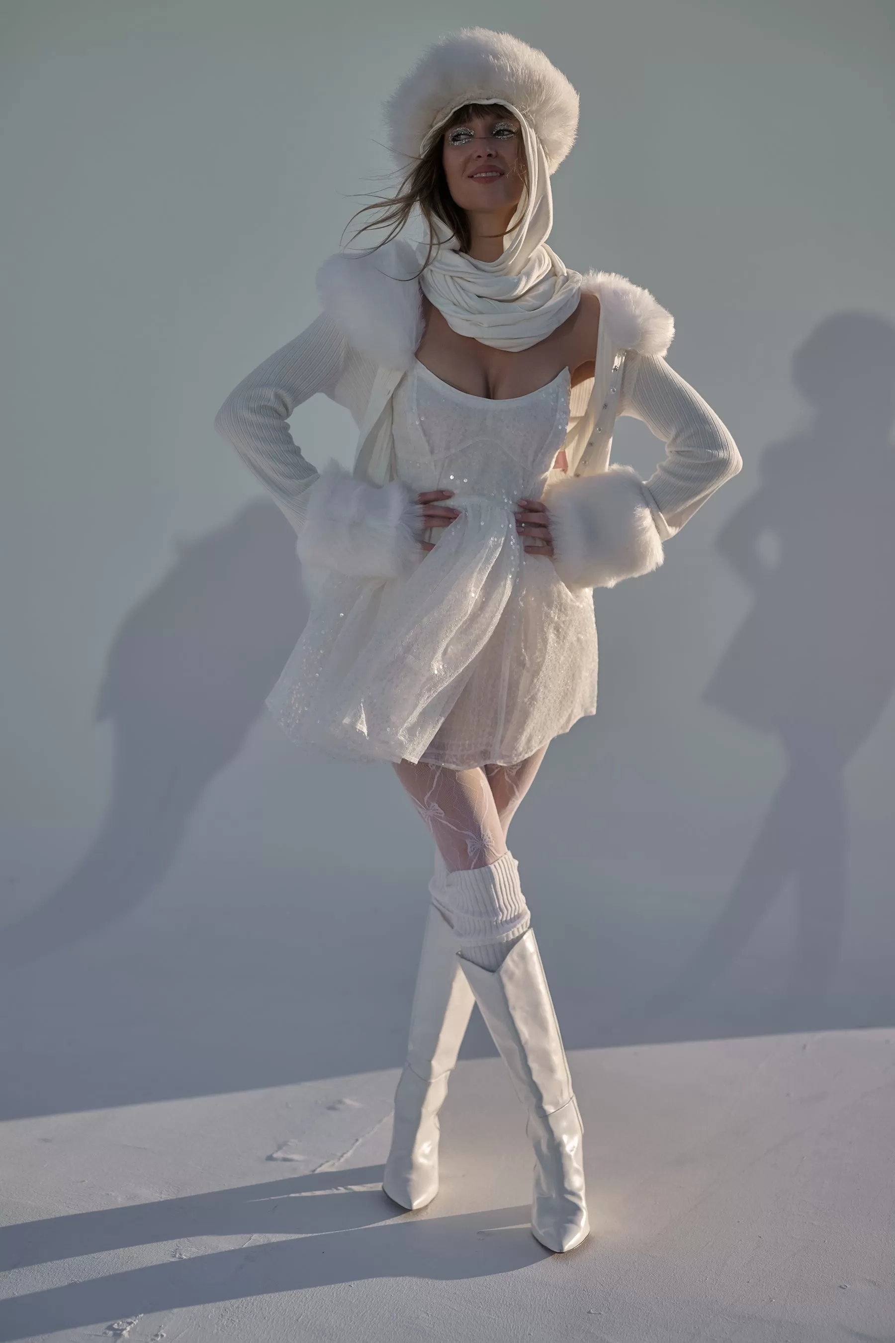 The Frosted Veuve Dress