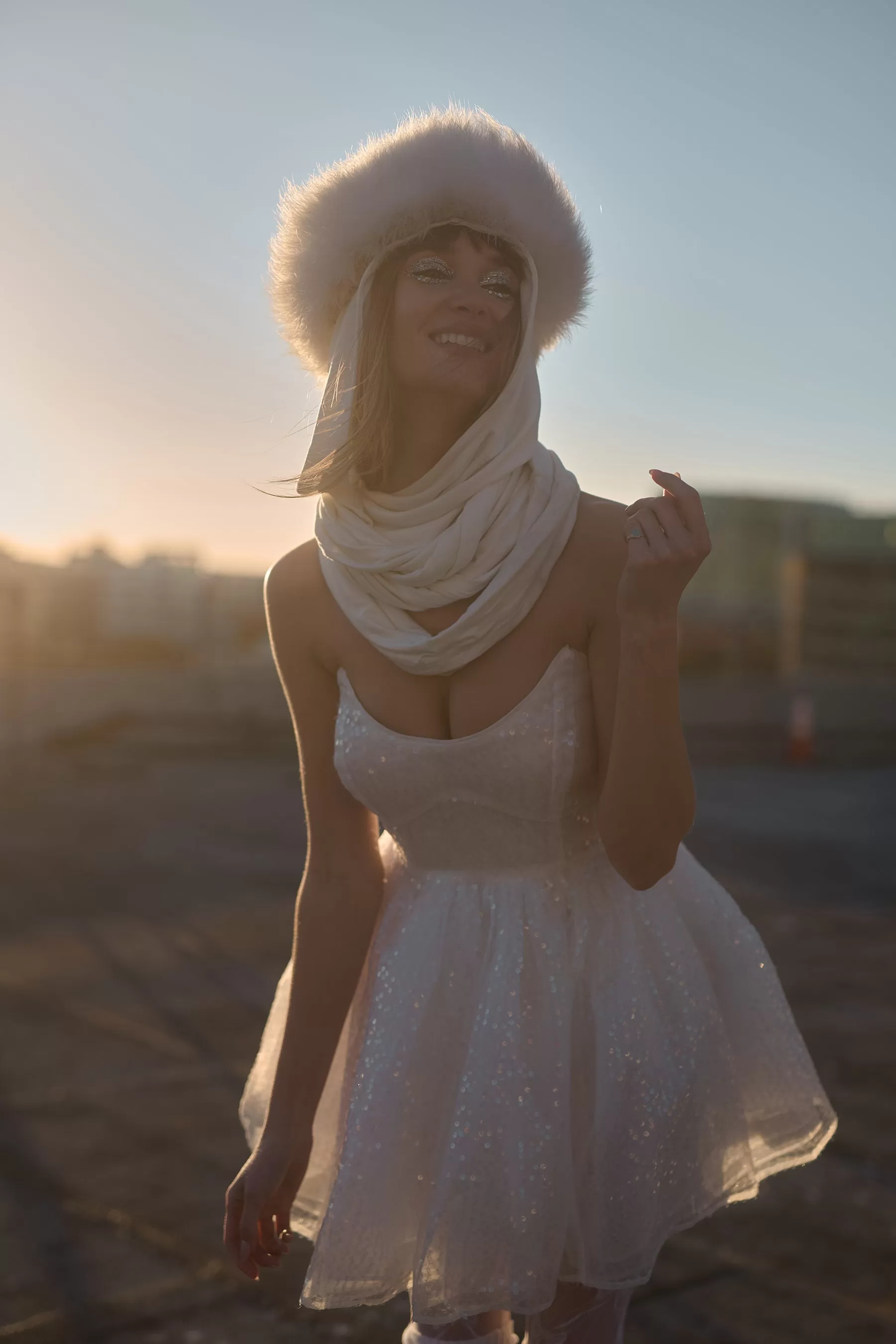 The Frosted Veuve Dress