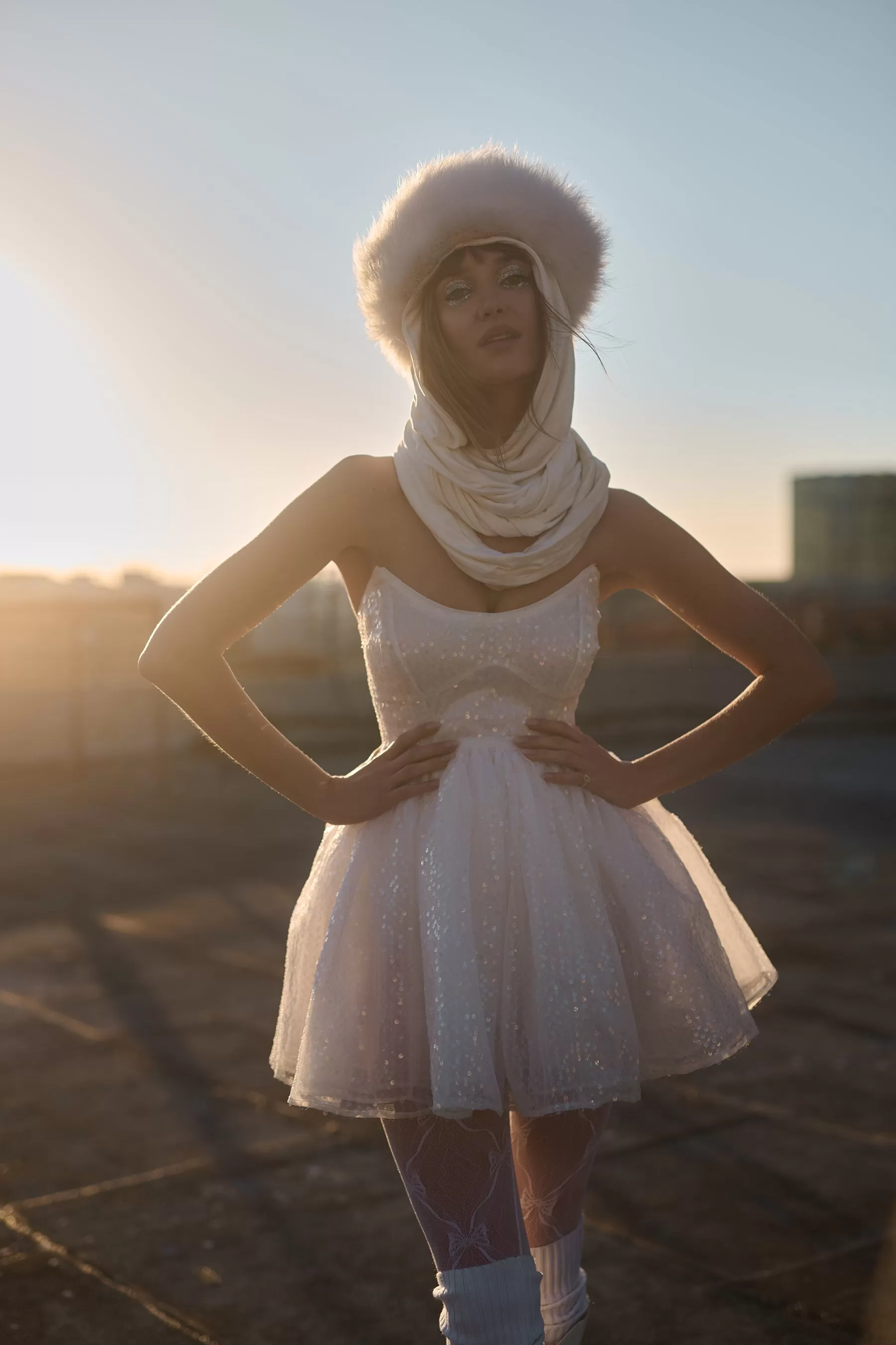 The Frosted Veuve Dress