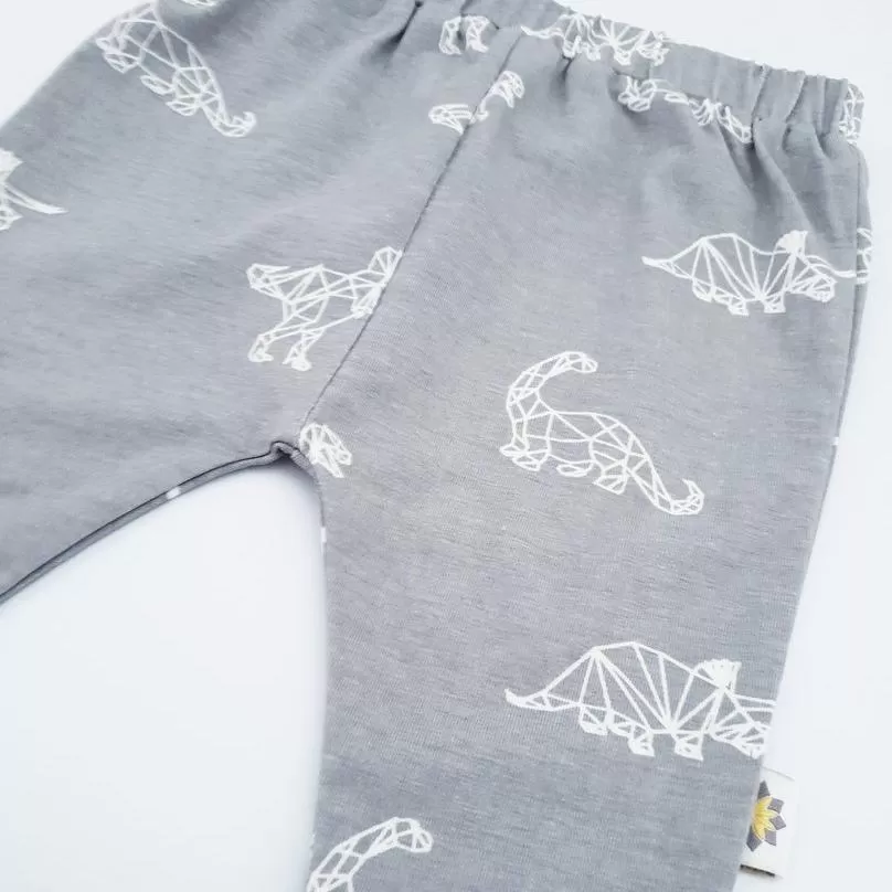 The Juno – Baby/Child Twinning Leggings in Geometric Dino