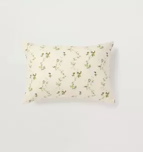 The Perry Lumbar Throw Pillow - Butter Pond Floral