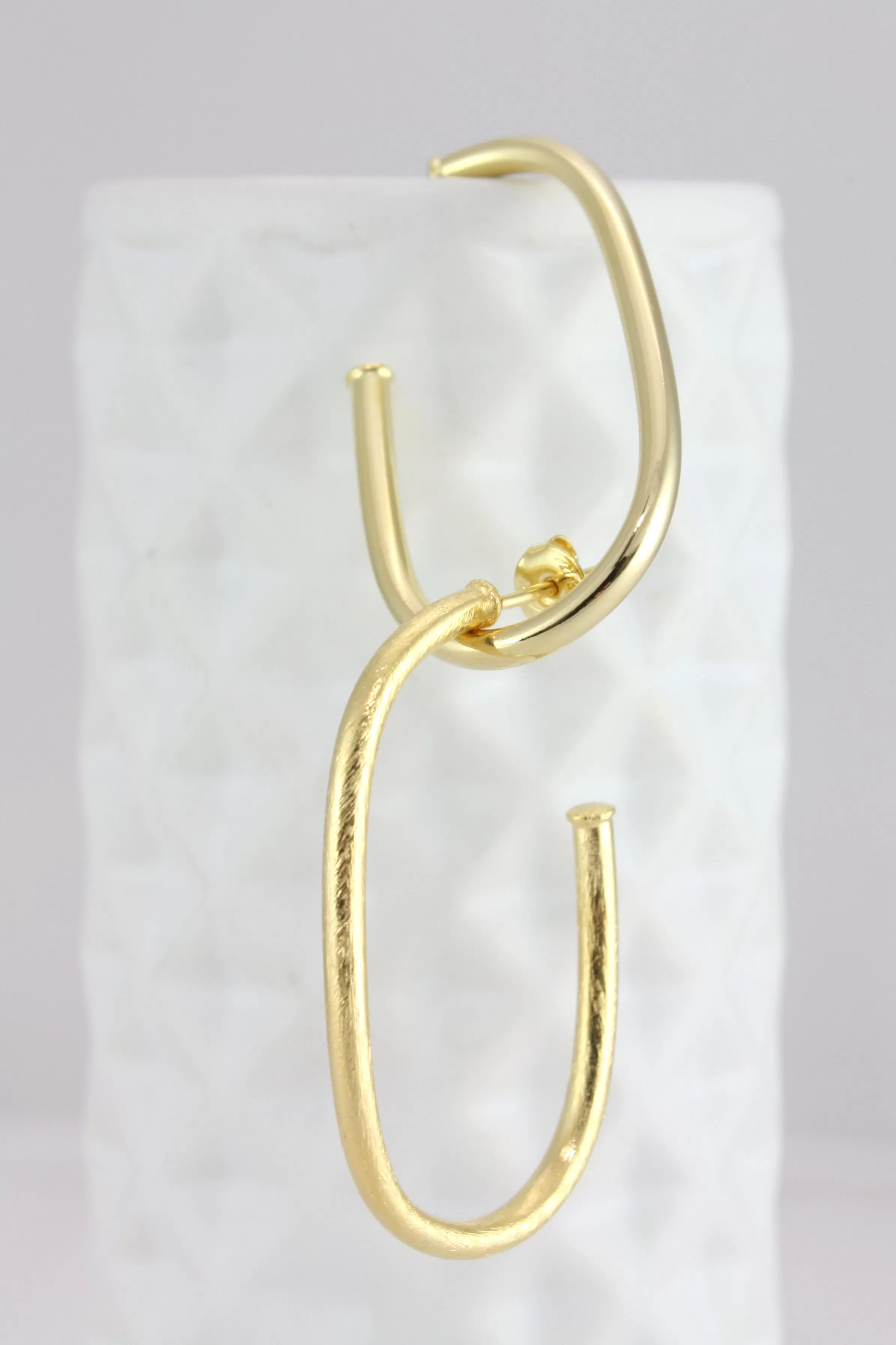 Theadora Gold Hoops