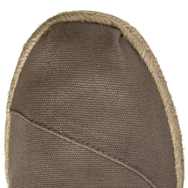 Toms Classic Canvas 10005416 Dark gray Stripe