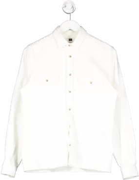 Topman White Denim Shirts UK XS