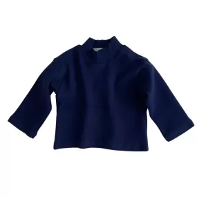 Turtleneck Top - Navy